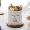 Dried Flowers Decor Romantic Candles - Image 4